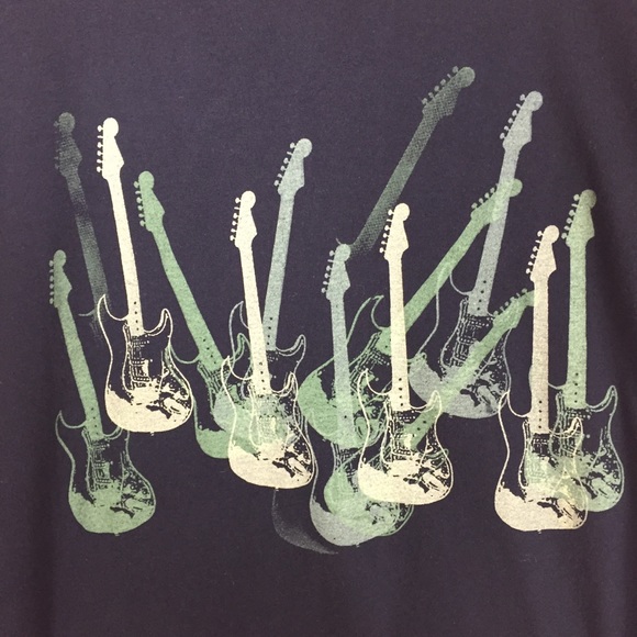 Love Nico Guitars Graphic Tee Black with Green XL - Picture 3 of 8